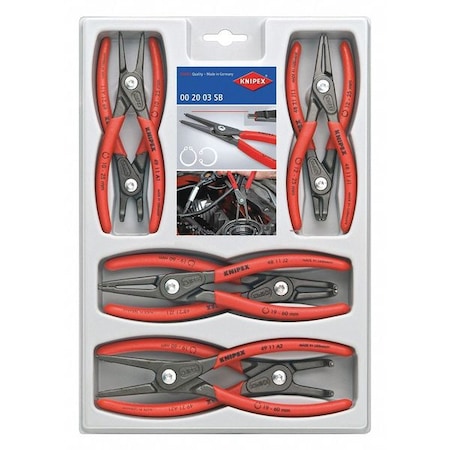8-Pc Prec Circlip Snap-Ring Plier Set MPN:00-2004SB