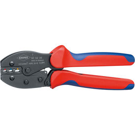 KNIPEX® 97 52 36 Crimping Pliers-3-Position Contact - Comfort Grip 8-3/4