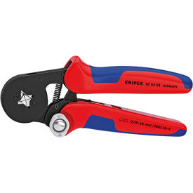 KNIPEX® 97 53 04 Crimping Pliers-Self-Adjusting - Comfort Grip 7-1/4