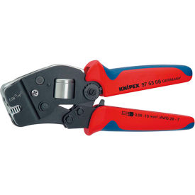 KNIPEX® 97 53 09 Crimping Pliers-Self-Adjusting - Comfort Grip 7-1/2