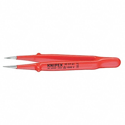 Tweezers Insulated Straight 5-1/4 In MPN:92 27 61