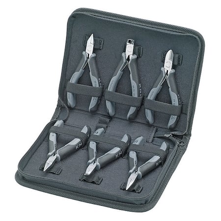 6 Pc Electronic Pliers Set Esd MPN:002017