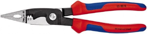 Wire Stripper: 12 AWG to 14 AWG Stripping 20 AWG Crimping & 19/32