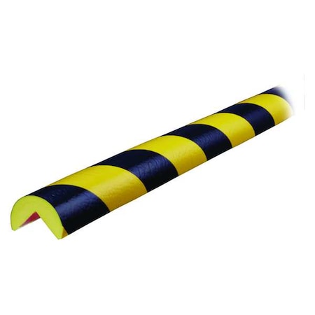Corner Guard, Rounded, Black/Yellow MPN:60-6702
