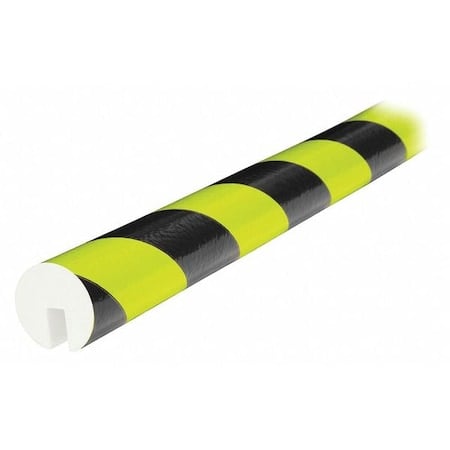 Edge Guard, Rounded, Fluorescent Bk/Yl MPN:60-6712-4