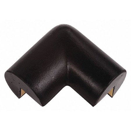 Corner Guard, Rounded, Black MPN:60-6784