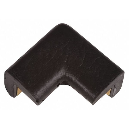 Corner Guard, Rounded, Black MPN:60-6785