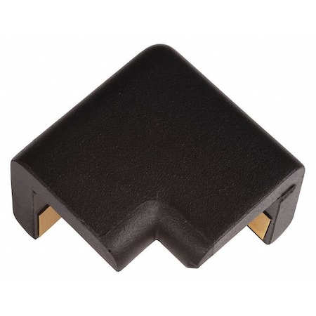 Corner Guard, Rounded, Black MPN:60-6786