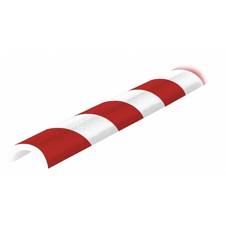 Corner Guard, Rounded, Red/White MPN:60-6792-2