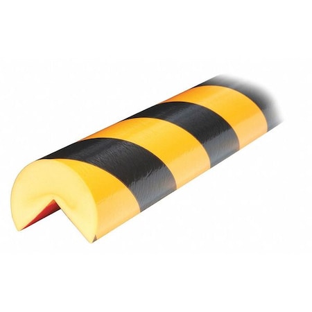 Surface Guard, Rounded, Reflective Bk/Yl MPN:60-6855