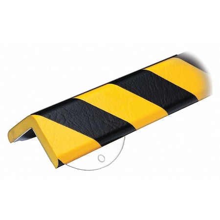 Corner Guard, Flat, Black/Yellow MPN:60-6862