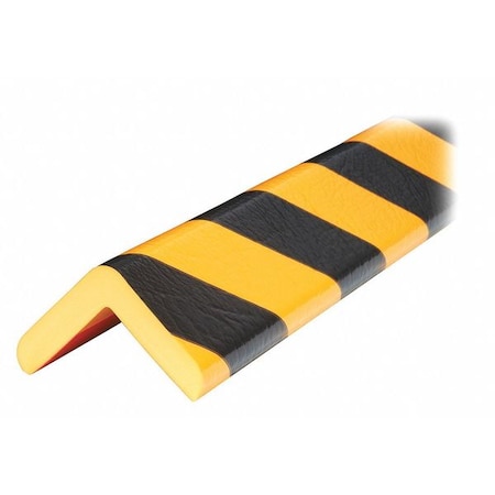Corner Guard, Flat, Black/Yellow MPN:60-6886