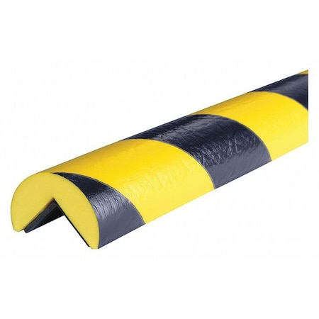 Corner Guard, Rounded, Black/Yellow MPN:60-6910