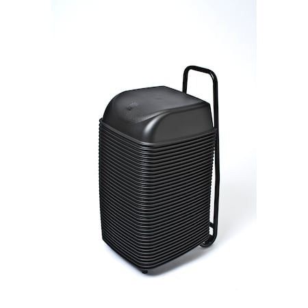 Cinema Seats, Rolling Cart, Blk, PK36 MPN:KB424-02