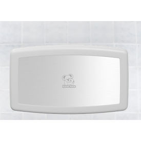 Koala Kare® Baby Changing Station w/ Stainless Steel Veneer Polyethylene White Granite KB300-05SS