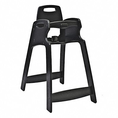 Eco High Chair Assembled Black MPN:KB833-02