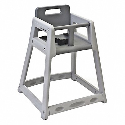 Plastic High Chair Assembled Gry MPN:KB950-01