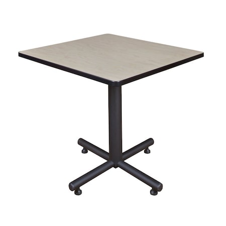 Square Tables > Breakroom Tables > Kobe Square & Round Tables, Wood, Metal Top, Maple MPN:TKB3030PL