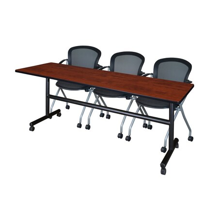 Rectangle Mobile table, 84