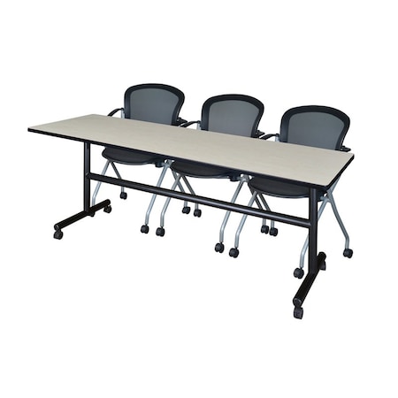Rectangle Mobile table, 84