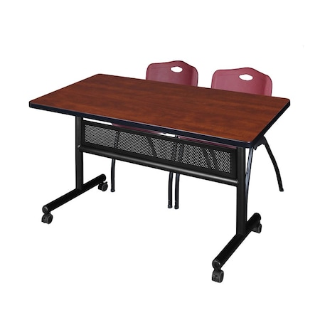 Rectangle Mobile table, 48
