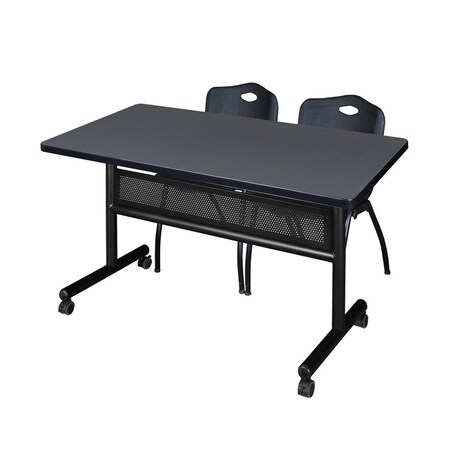 Rectangle Mobile table, 48