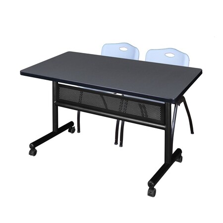 Rectangle Mobile table, 48