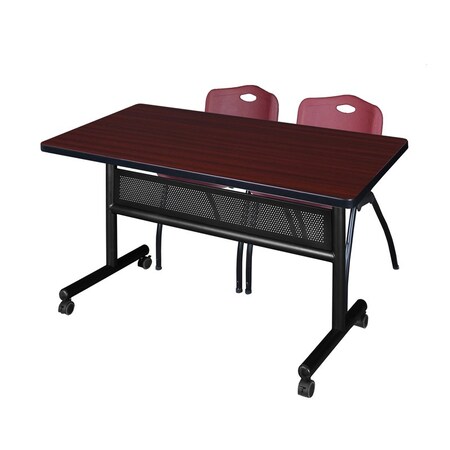 Rectangle Mobile table, 48