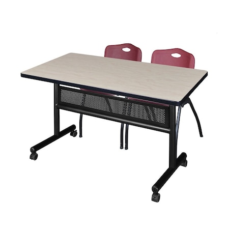 Rectangle Mobile table, 48