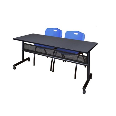 Rectangle FlipTop Table, 72