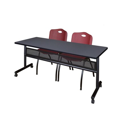 Rectangle FlipTop Table, 72