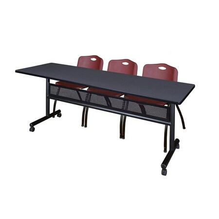 Rectangle FlipTop Table, 84
