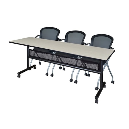 Rectangle FlipTop Table, 84