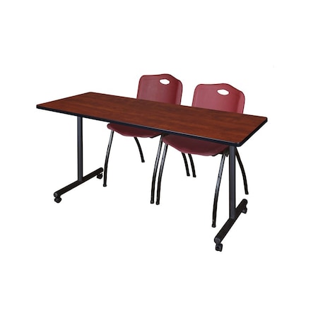 Rectangle Mobile table, 60