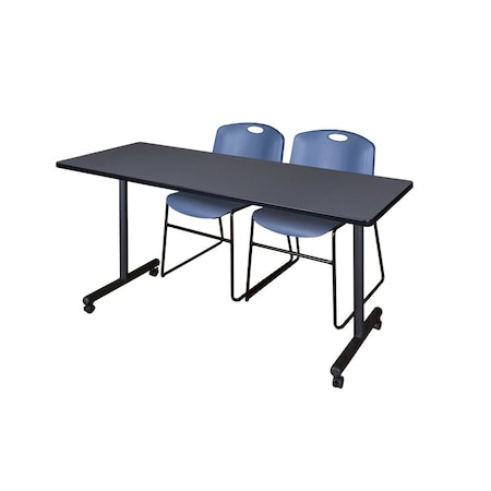 Rectangle Mobile table, 60