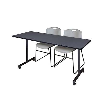 Rectangle Mobile table, 60