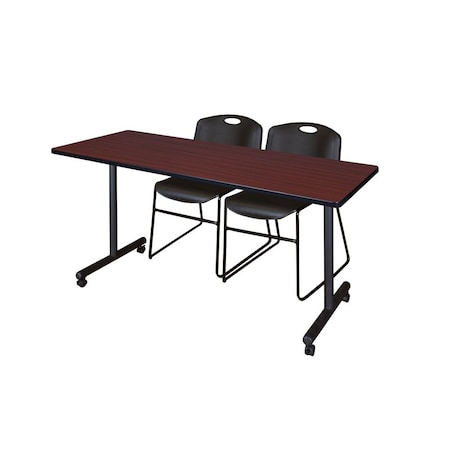 Rectangle Mobile table, 60