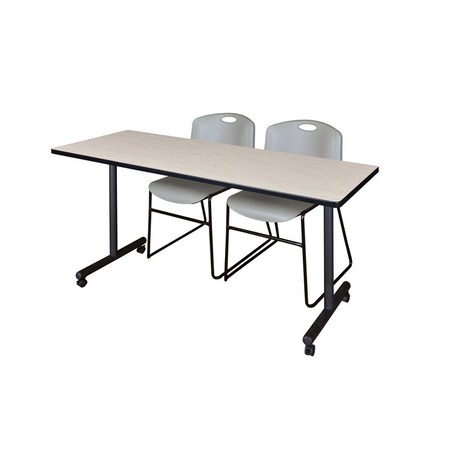 Rectangle Mobile table, 60