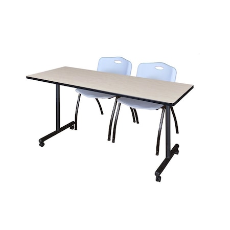 Rectangle Mobile table, 60