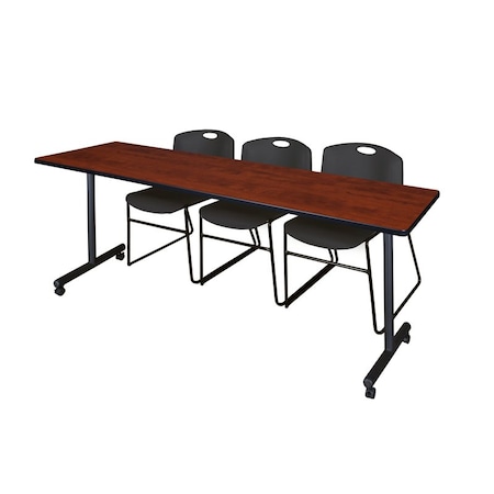 Rectangle Mobile table, 84