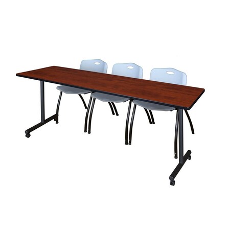 Rectangle Mobile table, 84