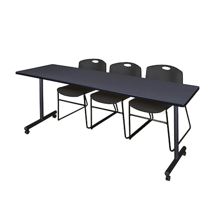Rectangle Mobile table, 84