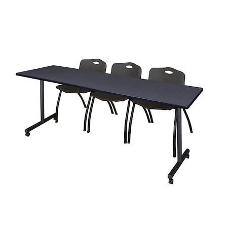 Rectangle Mobile table, 84