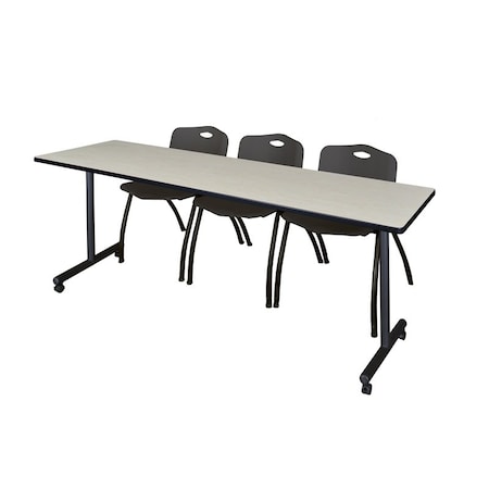 Rectangle Mobile table, 84