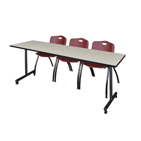 Rectangle Mobile table, 84