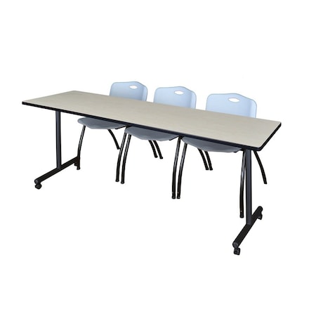 Rectangle Mobile table, 84