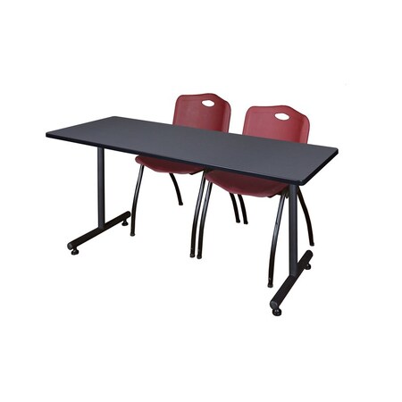 Rectangle Training Table, 66