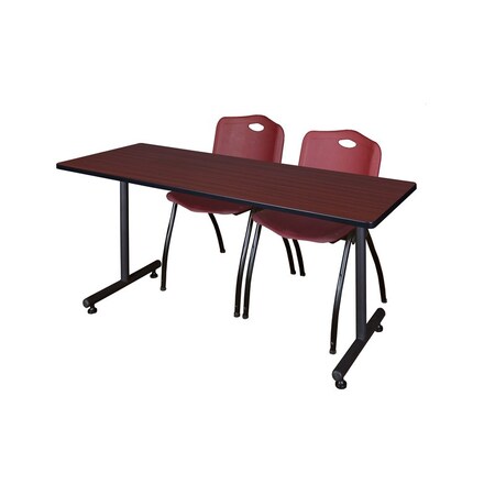 Rectangle Training Table, 72