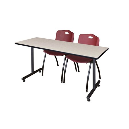 Rectangle Training Table, 72