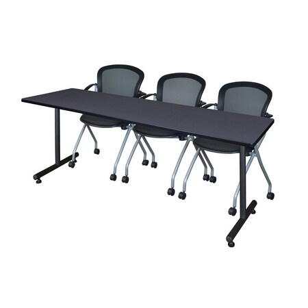 Rectangle Training Table, 84